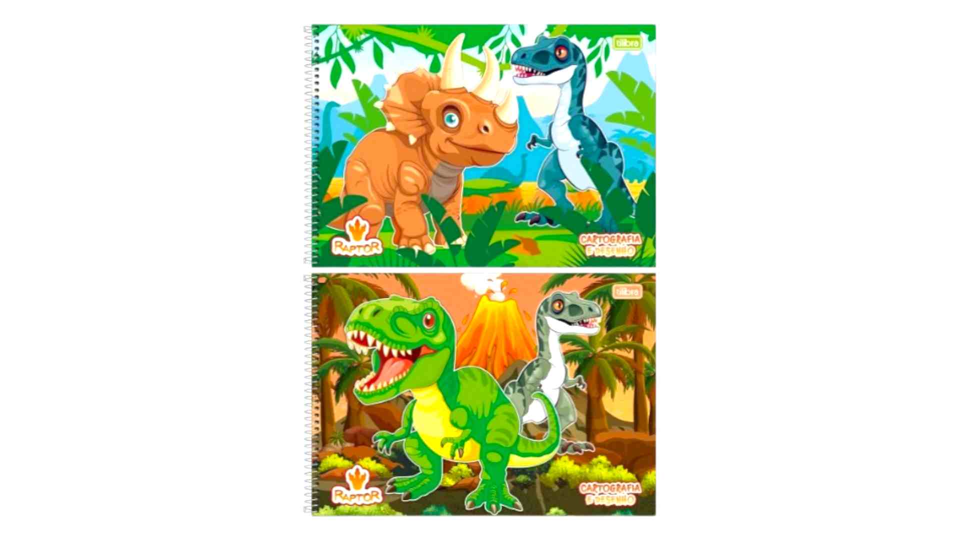 CADERNO DESENHO/CARTOGRAFIA RAPTOR